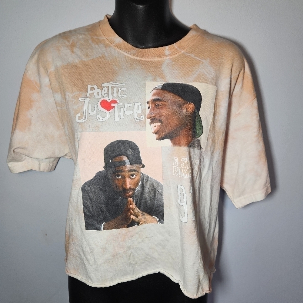 Tupac Poetic Justice crop top size large
